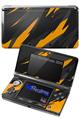 Jagged Camo Orange - Decal Style Skin fits Nintendo 3DS (3DS SOLD SEPARATELY)