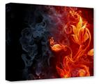 Gallery Wrapped 11x14x1.5 Canvas Art - Fire Flower
