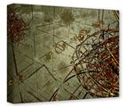 Gallery Wrapped 11x14x1.5  Canvas Art - Cartographic