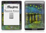 Vincent Van Gogh Rhone - Decal Style Skin (fits 4th Gen Kindle with 6inch display and no keyboard)