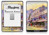Vincent Van Gogh The Restaurant De La Siren In Asnires - Decal Style Skin (fits 4th Gen Kindle with 6inch display and no keyboard)