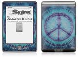 Tie Dye Peace Sign 107 - Decal Style Skin (fits 4th Gen Kindle with 6inch display and no keyboard)