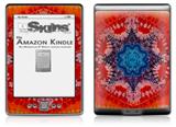 Tie Dye Star 100 - Decal Style Skin (fits 4th Gen Kindle with 6inch display and no keyboard)