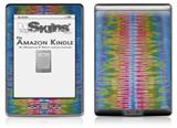 Tie Dye Spine 102 - Decal Style Skin (fits 4th Gen Kindle with 6inch display and no keyboard)