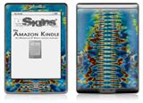 Tie Dye Spine 106 - Decal Style Skin (fits 4th Gen Kindle with 6inch display and no keyboard)