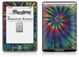 Tie Dye Swirl 105 - Decal Style Skin (fits 4th Gen Kindle with 6inch display and no keyboard)
