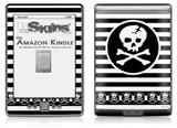 Skull Patch - Decal Style Skin (fits 4th Gen Kindle with 6inch display and no keyboard)