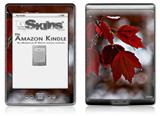 Wet Leaves - Decal Style Skin (fits 4th Gen Kindle with 6inch display and no keyboard)
