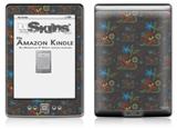 Flowers Pattern 07 - Decal Style Skin (fits 4th Gen Kindle with 6inch display and no keyboard)