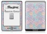 Flowers Pattern 08 - Decal Style Skin (fits 4th Gen Kindle with 6inch display and no keyboard)