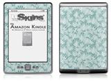 Flowers Pattern 09 - Decal Style Skin (fits 4th Gen Kindle with 6inch display and no keyboard)