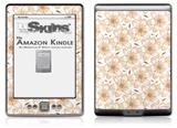 Flowers Pattern 15 - Decal Style Skin (fits 4th Gen Kindle with 6inch display and no keyboard)