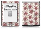 Flowers Pattern 23 - Decal Style Skin (fits 4th Gen Kindle with 6inch display and no keyboard)