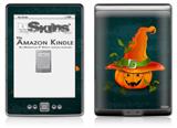Halloween Mean Jack O Lantern Pumpkin - Decal Style Skin (fits 4th Gen Kindle with 6inch display and no keyboard)