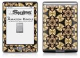 Leave Pattern 1 Brown - Decal Style Skin (fits 4th Gen Kindle with 6inch display and no keyboard)