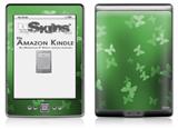 Bokeh Butterflies Green - Decal Style Skin (fits 4th Gen Kindle with 6inch display and no keyboard)