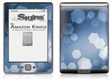 Bokeh Hex Blue - Decal Style Skin (fits 4th Gen Kindle with 6inch display and no keyboard)