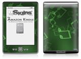 Bokeh Music Green - Decal Style Skin (fits 4th Gen Kindle with 6inch display and no keyboard)