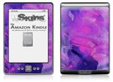 Painting Purple Splash - Decal Style Skin (fits 4th Gen Kindle with 6inch display and no keyboard)