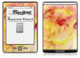 Painting Yellow Splash - Decal Style Skin (fits 4th Gen Kindle with 6inch display and no keyboard)