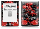 Emo Graffiti - Decal Style Skin (fits 4th Gen Kindle with 6inch display and no keyboard)