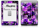 Purple Graffiti - Decal Style Skin (fits 4th Gen Kindle with 6inch display and no keyboard)