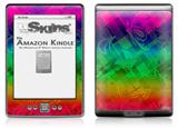 Rainbow Butterflies - Decal Style Skin (fits 4th Gen Kindle with 6inch display and no keyboard)
