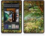 Amazon Kindle Fire (Original) Decal Style Skin - Vincent Van Gogh Banks Of The Seine With Pont De Clichy In The Spring