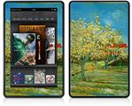 Amazon Kindle Fire (Original) Decal Style Skin - Vincent Van Gogh Orchard