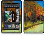 Amazon Kindle Fire (Original) Decal Style Skin - Vincent Van Gogh Public Park