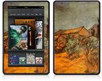 Amazon Kindle Fire (Original) Decal Style Skin - Vincent Van Gogh Wooden Sheds