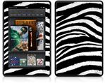 Amazon Kindle Fire (Original) Decal Style Skin - Zebra