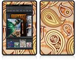 Amazon Kindle Fire (Original) Decal Style Skin - Paisley Vect 01
