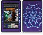 Amazon Kindle Fire (Original) Decal Style Skin - Tie Dye Purple Stars