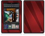 Amazon Kindle Fire (Original) Decal Style Skin - VintageID 25 Red