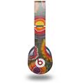 WraptorSkinz Skin Decal Wrap compatible with Beats Solo HD (Original) Tie Dye Circles 100 (HEADPHONES NOT INCLUDED)