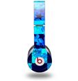 WraptorSkinz Skin Decal Wrap compatible with Beats Solo HD (Original) Blue Star Checkers (HEADPHONES NOT INCLUDED)