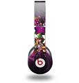 WraptorSkinz Skin Decal Wrap compatible with Beats Solo HD (Original) Grungy Flower Bouquet (HEADPHONES NOT INCLUDED)