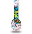 WraptorSkinz Skin Decal Wrap compatible with Beats Solo HD (Original) Floral Splash (HEADPHONES NOT INCLUDED)