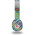 WraptorSkinz Skin Decal Wrap compatible with Beats Solo HD (Original) Tie Dye Mixed Rainbow (HEADPHONES NOT INCLUDED)