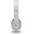 WraptorSkinz Skin Decal Wrap compatible with Beats Solo HD (Original) Flowers Pattern 08 (HEADPHONES NOT INCLUDED)