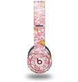 WraptorSkinz Skin Decal Wrap compatible with Beats Solo HD (Original) Flowers Pattern 12 (HEADPHONES NOT INCLUDED)