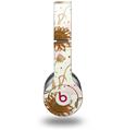 WraptorSkinz Skin Decal Wrap compatible with Beats Solo HD (Original) Flowers Pattern 19 (HEADPHONES NOT INCLUDED)