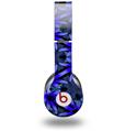 WraptorSkinz Skin Decal Wrap compatible with Beats Solo HD (Original) Daisy Blue (HEADPHONES NOT INCLUDED)