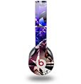 WraptorSkinz Skin Decal Wrap compatible with Beats Solo HD (Original) Persistence Of Vision (HEADPHONES NOT INCLUDED)