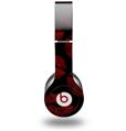 WraptorSkinz Skin Decal Wrap compatible with Beats Solo HD (Original) Red And Black Lips (HEADPHONES NOT INCLUDED)