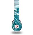 WraptorSkinz Skin Decal Wrap compatible with Beats Solo HD (Original) Blue Marble (HEADPHONES NOT INCLUDED)