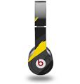 WraptorSkinz Skin Decal Wrap compatible with Beats Solo HD (Original) Jagged Camo Yellow (HEADPHONES NOT INCLUDED)