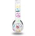 WraptorSkinz Skin Decal Wrap compatible with Beats Solo HD (Original) Kearas Peace Signs (HEADPHONES NOT INCLUDED)