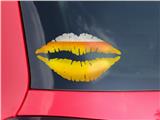 Lips Decal 9x5.5 Beer